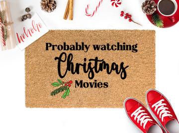 Probably Watching Christmas Movies